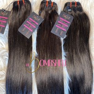 Raw Hair Bundles + HD Lace Closure